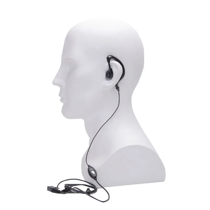 Walkie-talkie earphones K head Comfortable and clear ear-mounted headset Intercom earphones Unilateral