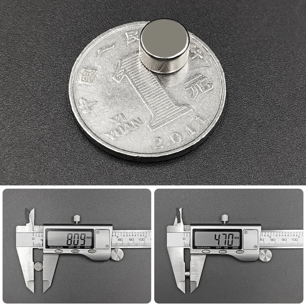 10/20/50/100/200/500 Stück Runde Magnete 8x5 Magnete 8mm X 5mm Dauerhafte Superstarke Kleine Magnete – Detail 10