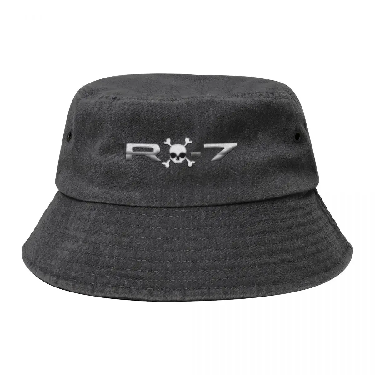 

RX7 with the Skull Bucket Hat Hood derby hat Beach Bag summer hat Women Caps Men's