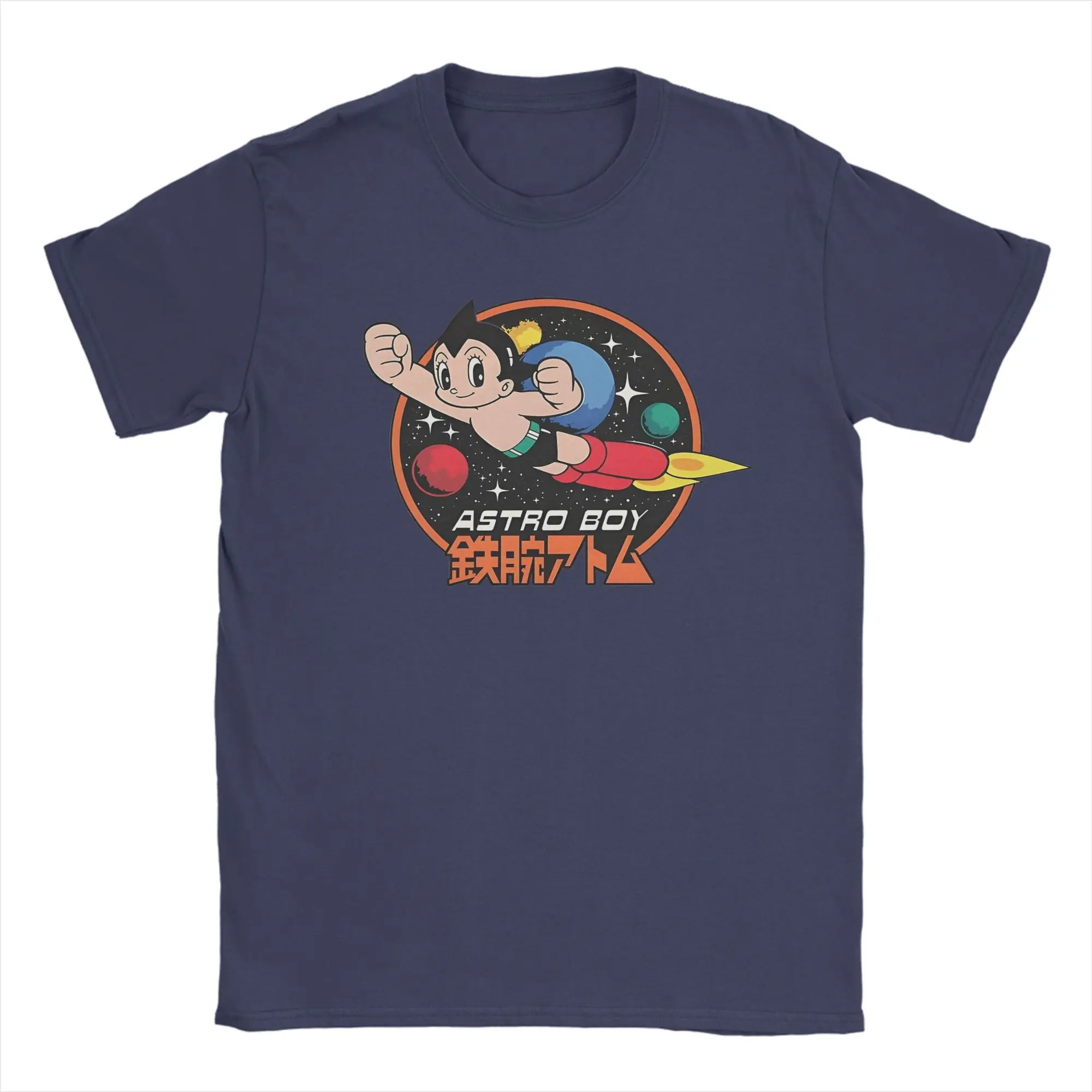 

Astro Boy T-Shirts Men Vintage Cotton Tee Shirt Crew Neck Short Sleeve T Shirt Gift Idea Clothes
