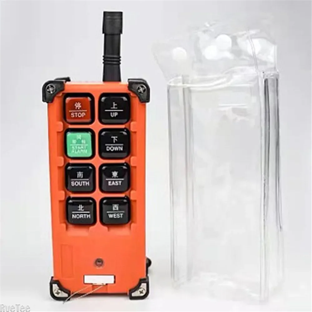 PVC Protective Cover Dust Bag For F21-E1B F23 Industrial Wireless Remote Control Dust Jacket Transparent Protective Cover tool