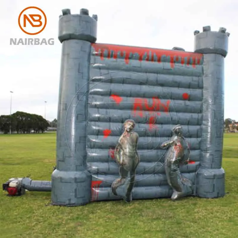 Aufblasbares Spuklabyrinth-Hauszelt, Halloween, aufblasbares Spukhaus für Halloween-Event-Spiel