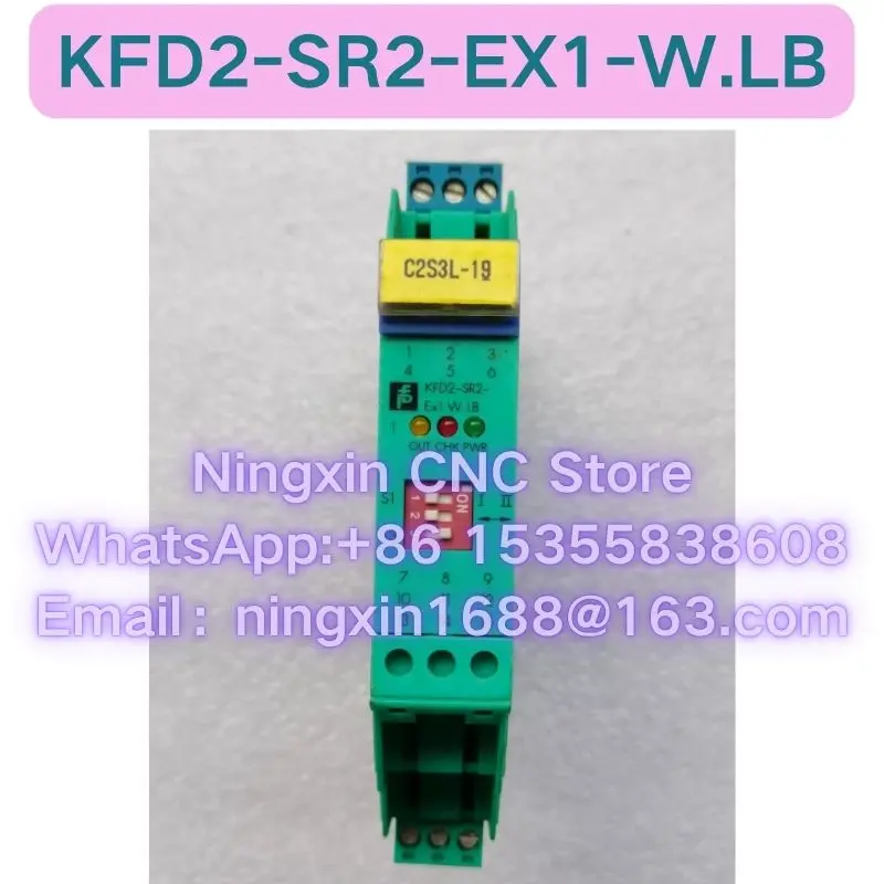

Second-hand KFD2-SR2-EX1-W.LB safety barrier Functional test OK Fast delivery