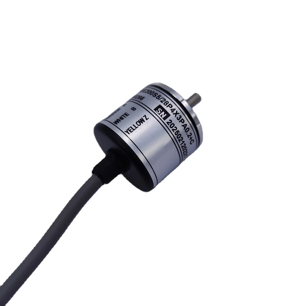 ER30E200S5/28P4X3PA0.2+C 로터리 엔코더 200PPR 솔리드 샤프트 엔코더