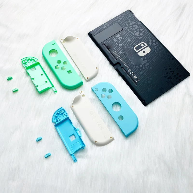 Limited Animal Crossing Housing Case Charging base TV dock Case Cover Replacement shell For Nintend Switch Console Joypad
