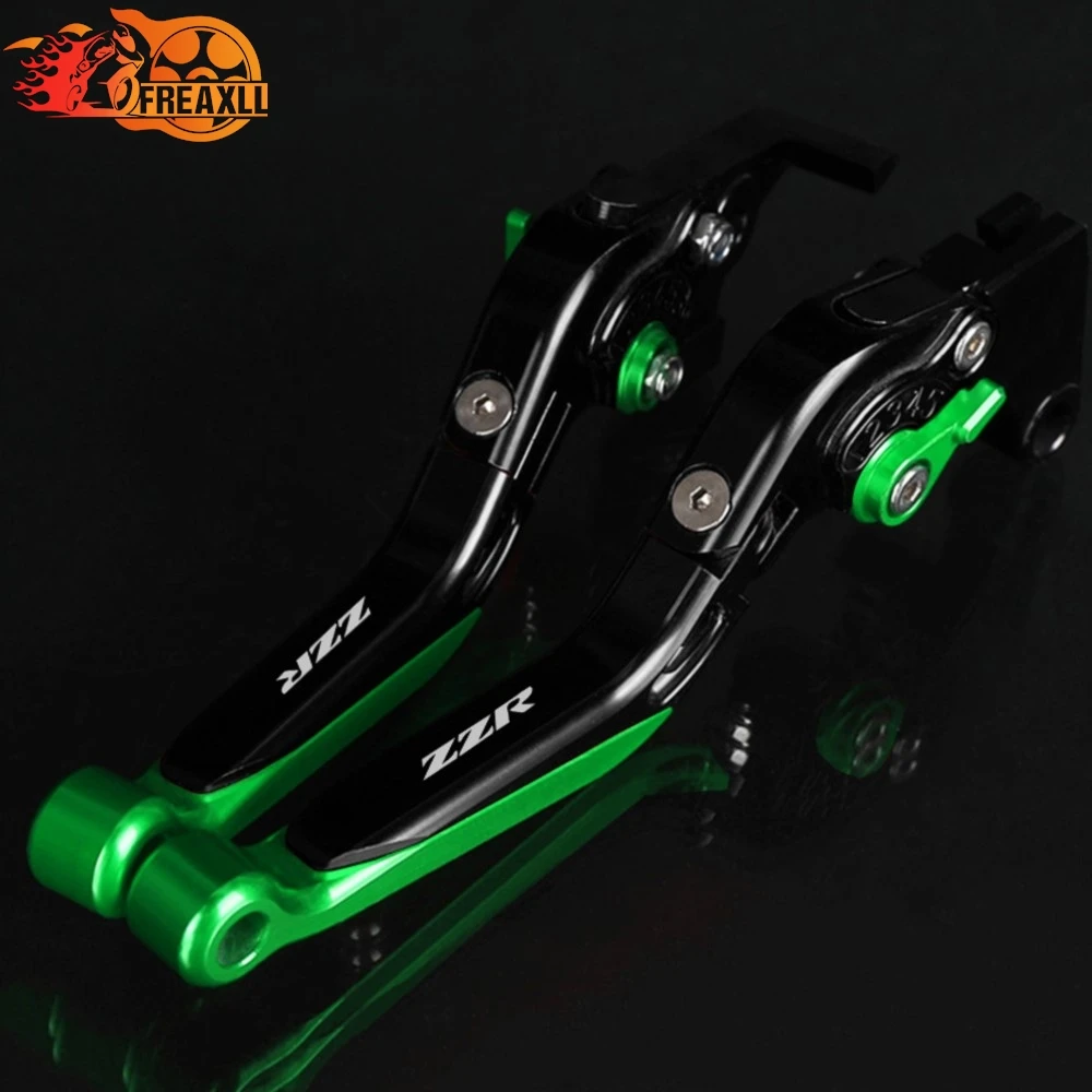 

Motorcycle ZZR600 1990-2004 For Kawasaki ZZR 600 2004 2003 2002 2001 2000 Brake Handle Clutch Brake Levers Handlebar Grips Ends