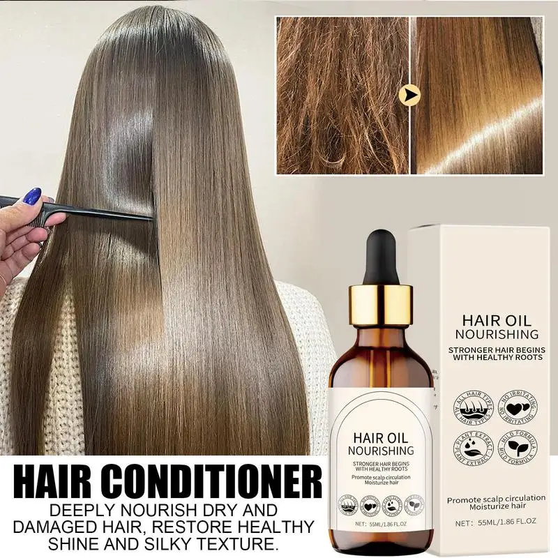 Hair Moisturizing Oil Strengthening Hair Oil Natural Moisturizing Oil Shine Nourishing conditioning hair oil Lightweight Hair