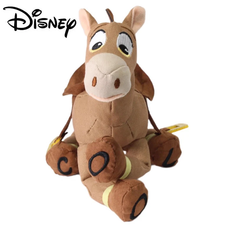 Toy Story 2 Disney Cartoon Bullseye Puppe Woody Jessie Rotes Herz Pferd Niedliche Plüschtiere Ornament Wurfkissen Kind Weihnachtsgeschenk
