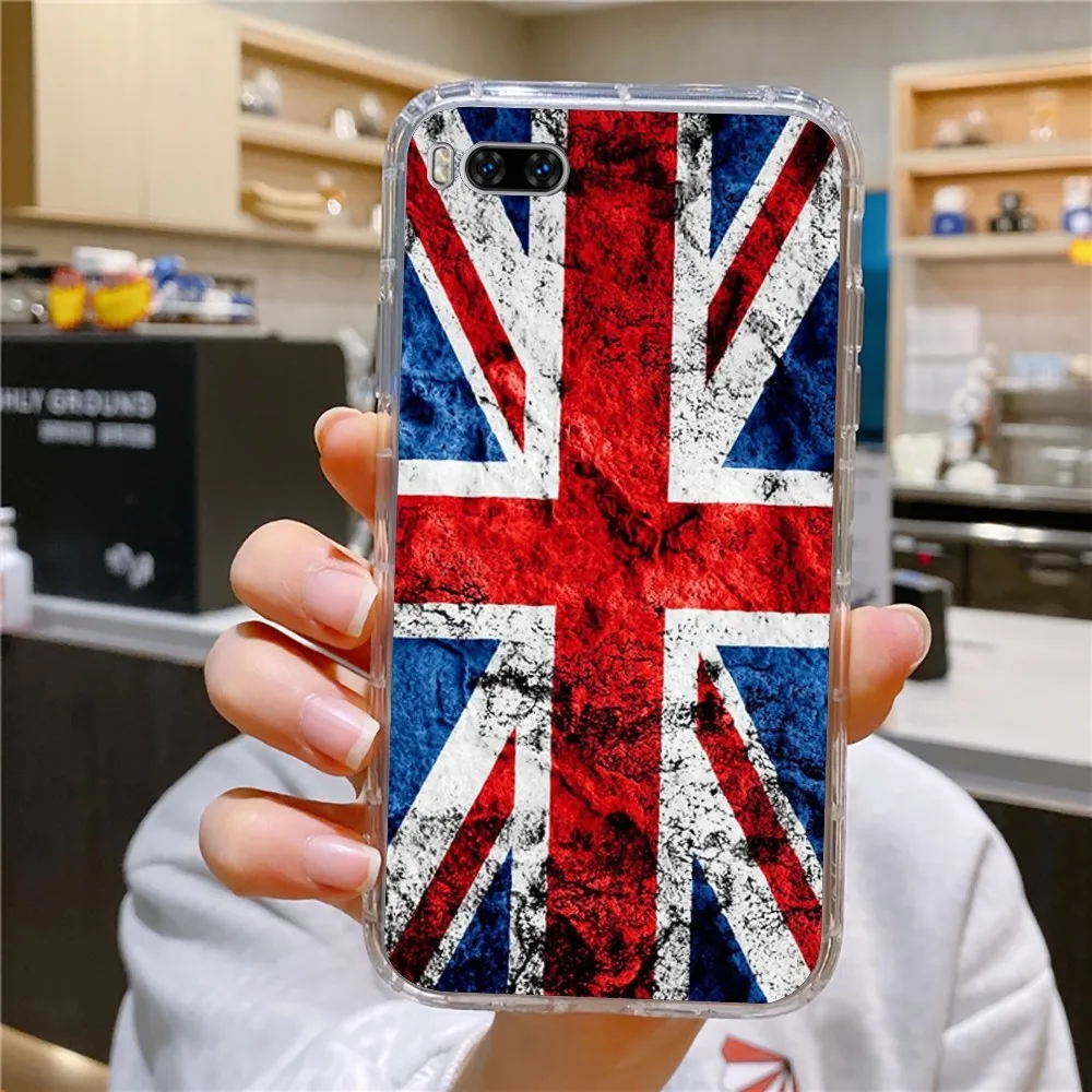 England B-British Uk F-Flag Phone Case For Huawei Mate P10 P20 P30 P40 P50 Smart Z Honor 50 60 70 Pro Lite Transparent Case