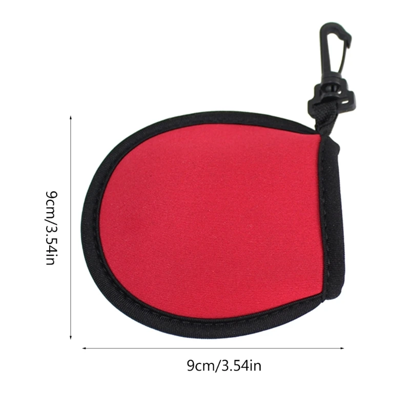 Pochette nettoyage balle Golf étanche, pochette lavage balle Golf, nettoyage balle Golf avec Clip