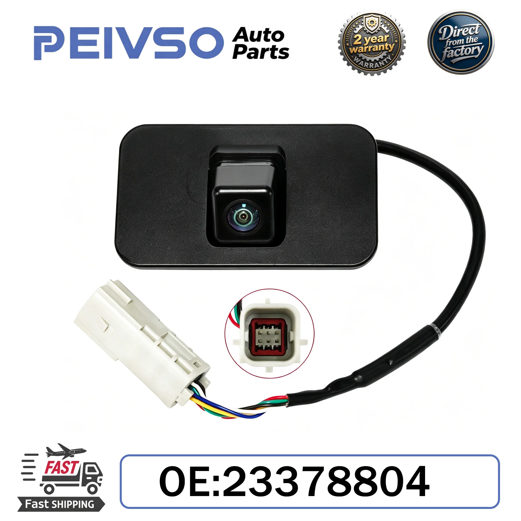 

PEIVSO NEW 23378804 23432248 Rear View Backup Camera Parking For Cadillac Escalade Chevrolet Suburban Tahoe Yukon 2015-2019