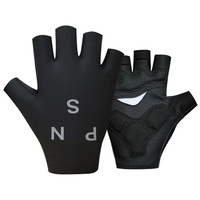 2024 PNS TEAM One Pair Sports Half Finger Cycling Jersey Gloves MTB Road Mountain Bike Bicycle Gel Gloves