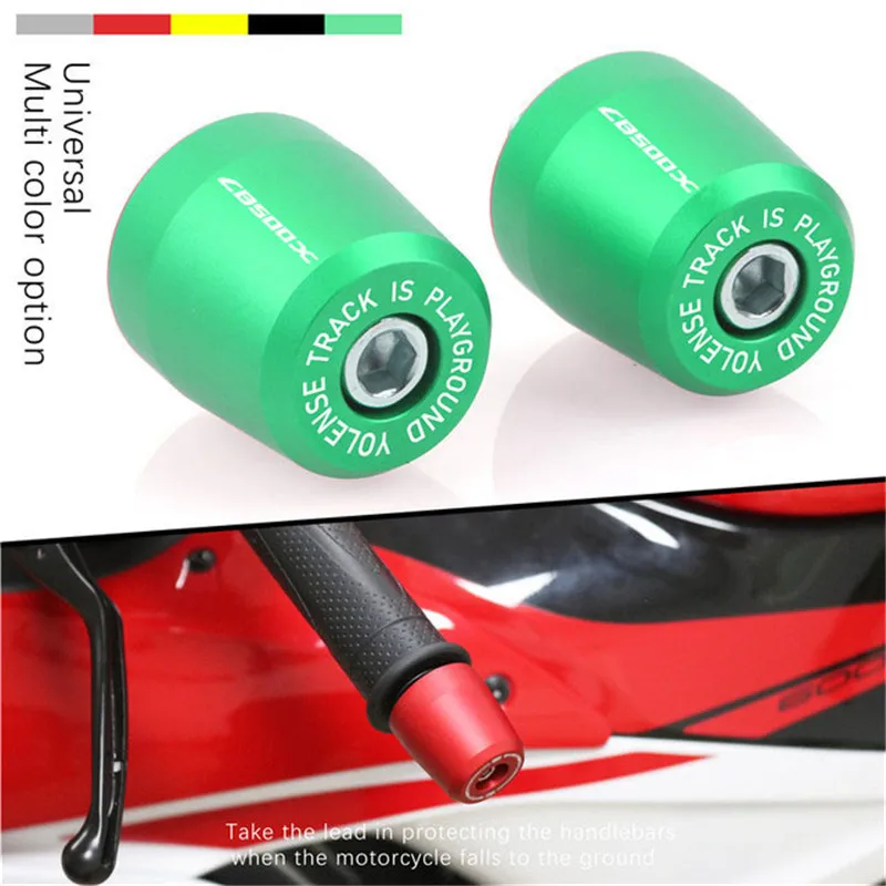 For HONDA CB400X CB500X CB 500X 400X Motorcycle Handle Bar End Handlebar Grips ends Sliders Cap Plug Slider Counterweight cover