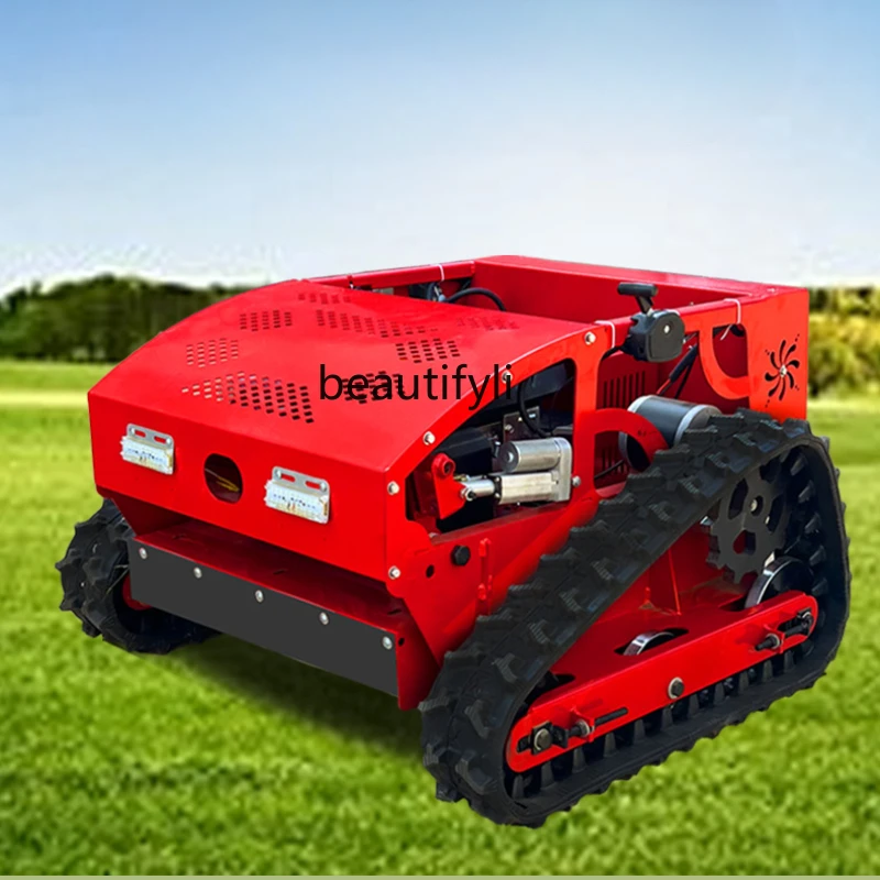 

Remote Control Mower Crawler Multifunctional Agricultural Orchard Automatic Four-Wheel Drive Weeding Machine