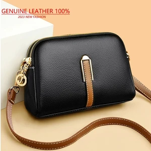 11 Main Sales Women's Bag Legitimate Leather - №4