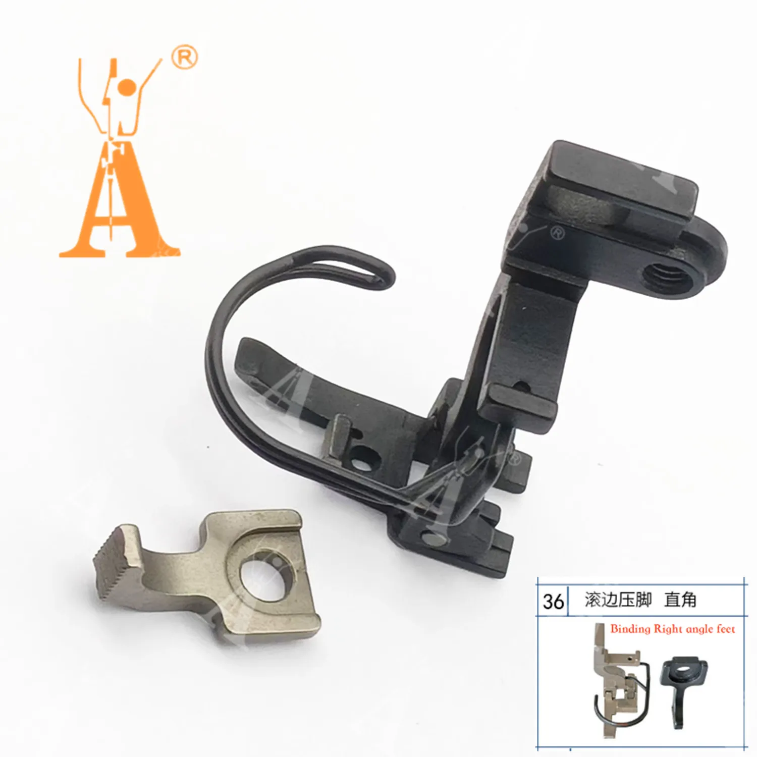 5490 هيمينغ قطعة قدم الضغط في ماكينة الخياطة نوع RESSER القدم والمشي مجموعة ل JUKI DLU-490، DLU-5490 #5