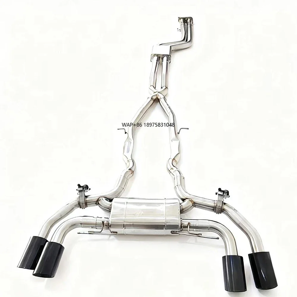 Modified Mid-Rear Section Smart Valve-Controlled Exhaust System for X3M X4M (F97 F98) 2018-2023