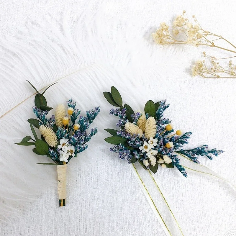 メンズドライフラワーバウォームニアレージュコサージ、ウェディングバンケット、ボタンホール、ミキシングスーツコード、ブローチ、新作