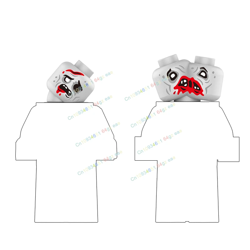 

Horror Movies Halloween Bricks Model Assembling scene Building Block Action Figures Puzzle Toy Gifts LB04-05