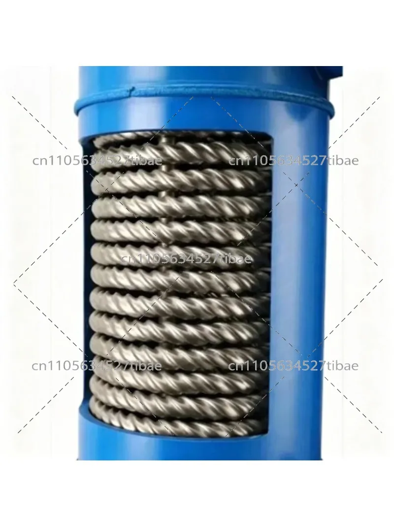Titanium Tube PVC Shell Heat Exchanger for Swimming Pool Heat Pump Aquarium Chiller Evaporator Refrigeration System