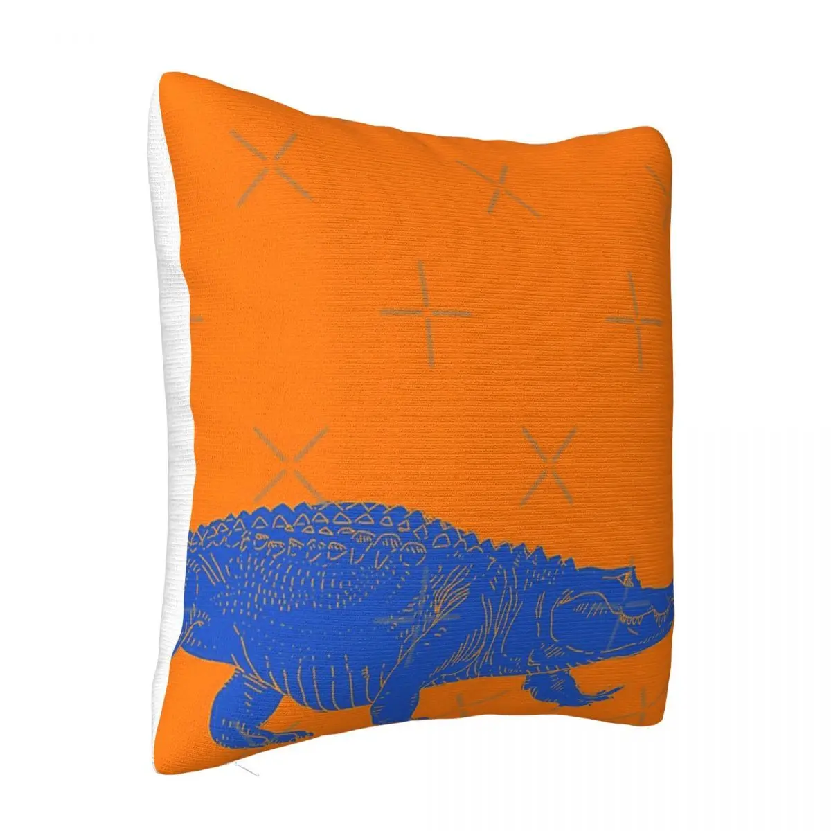 Blue Gator Headboards Sleeping Pillows Cushions For Living Room Pillow Case Pillow Cover