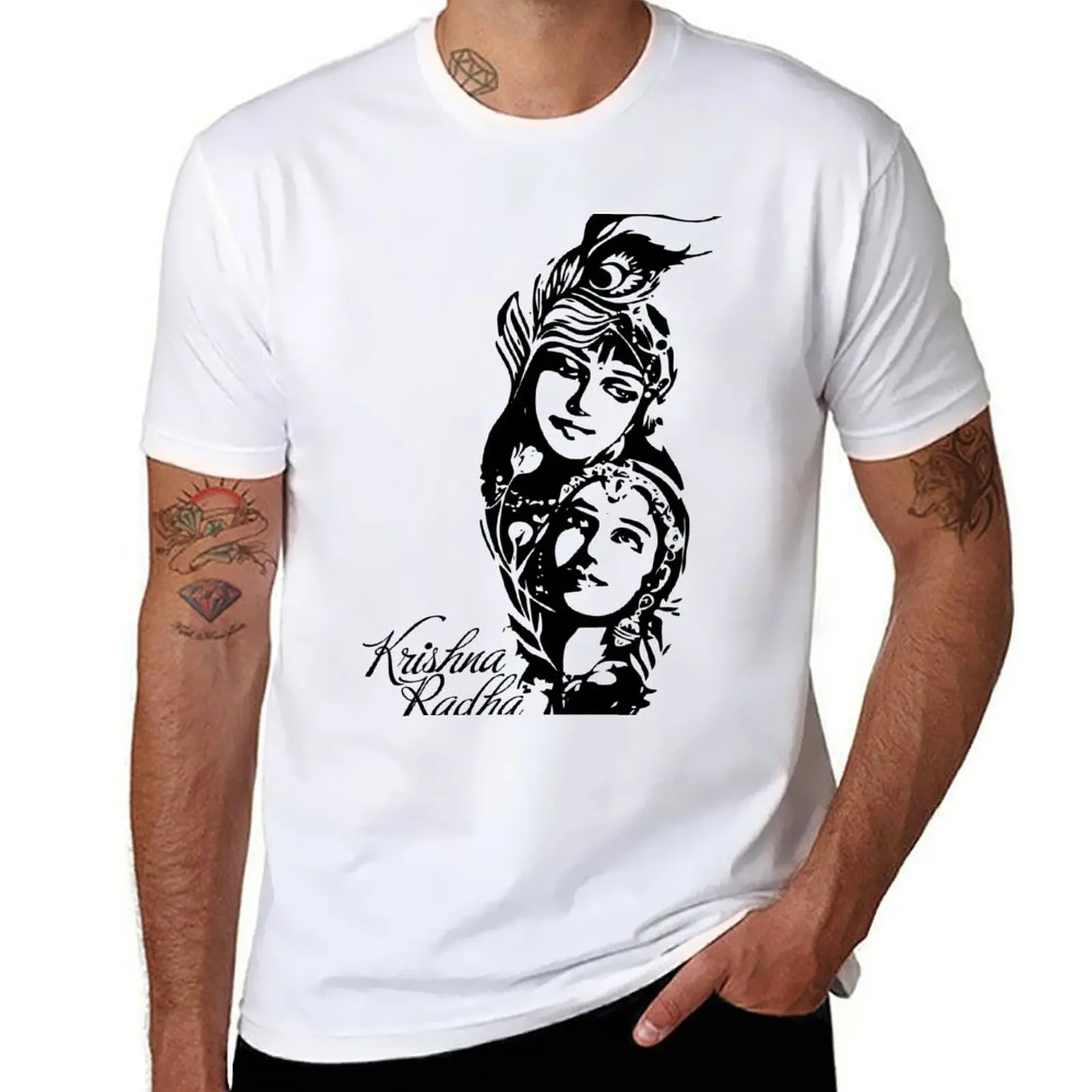 

Krishna quality & t cotton t high designer shirt T-Shirt shirts man Radha