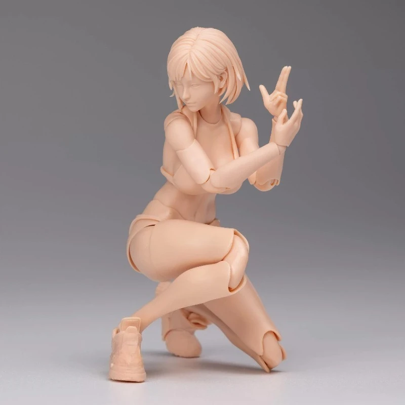 

Presale Romankey UMS004 1/12 Scale Female Body Mia Super Mobile Unpainted Edition with Head Accessories Action Figures