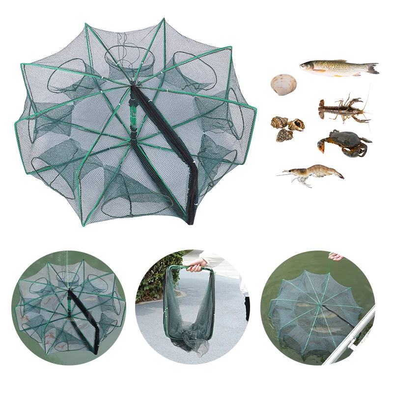 Foldable Crayfish Catcher Casting Network 4