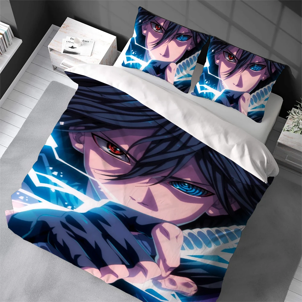 

Комплект постельного белья S-Sasuke Uchiha: пододеяльник, 3 предмета, мягкий хлопок, для дома и общежития, подарок для студентов