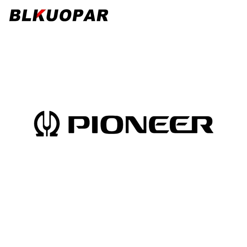 BLKUOPAR Pioneer Humorous Words Car Stickers Vinyl Car Wrap Decal Die-cut Waterproof Motorcycle Funny Laptop Personality Decals