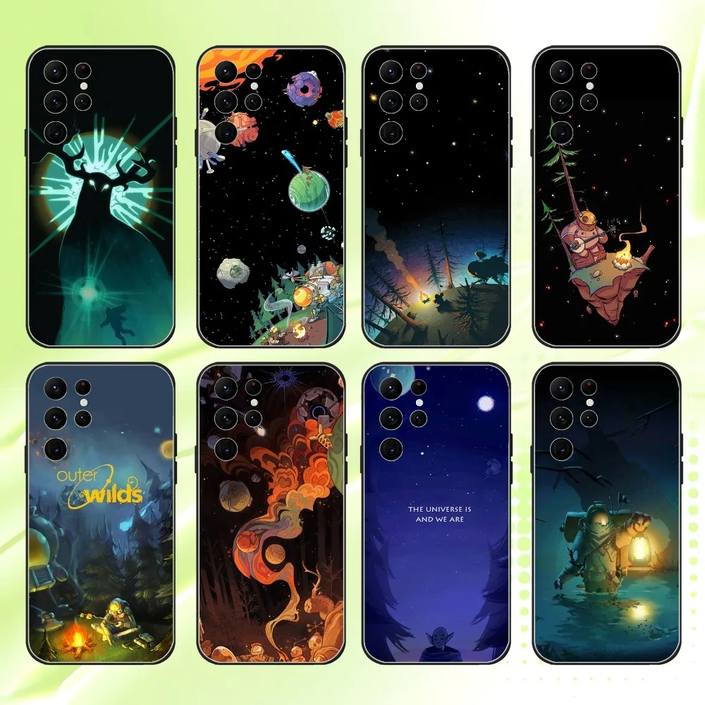 

Game Outer Wilds Phone Case For Samsung S 25,24,23,22,30,21,10,9,Ultra,Plus,Lite,FE,4,5G Black Soft Case