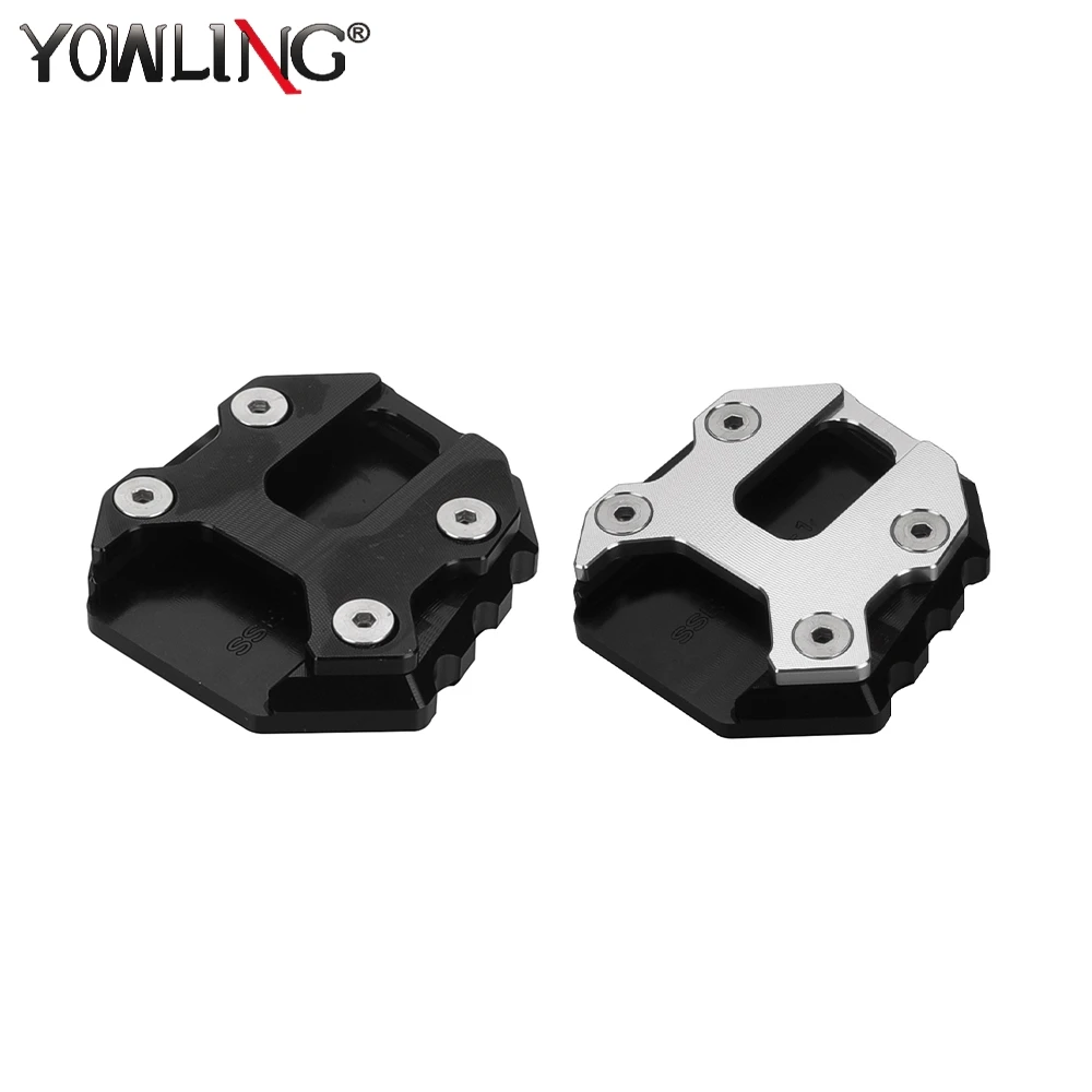 Yamaha MT-09/XSR900 Kickstand Extender - usage example