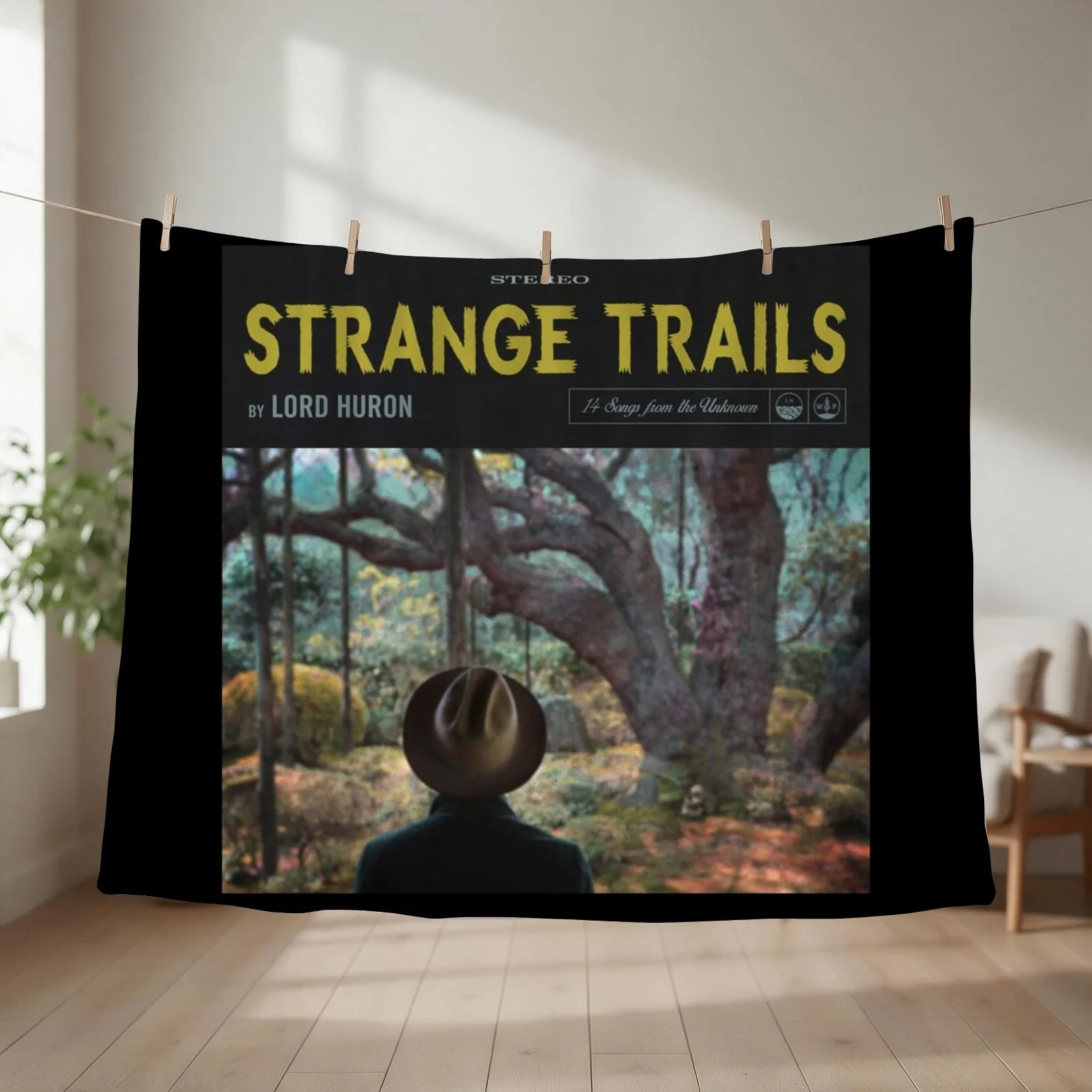 Lord Huron strange trails Throw Blanket couch cozy soft plush fuzzy picnic outdoor blanket