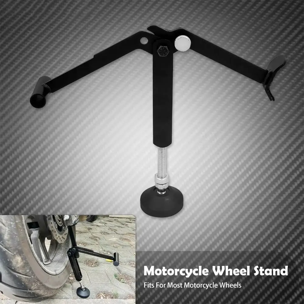 

Labor Saving Motorcycle Lift Stand Foldable Universal Motorcycle Kickstand Professional Heavy Duty Motorcycle Side Stand