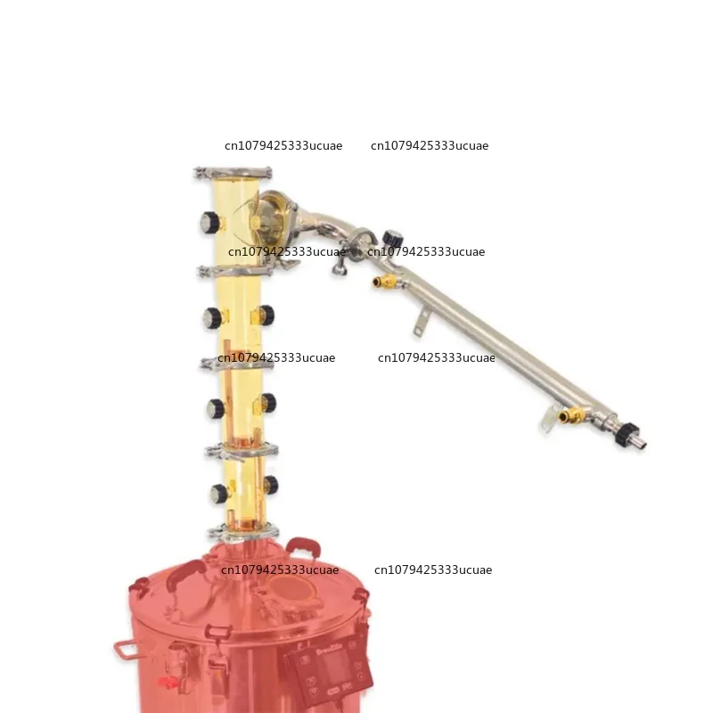 

WRB-3 /4/5 Copper Bubble Plate Still Homebrewing Equipment