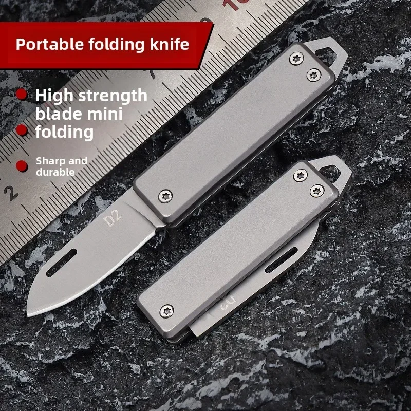2026 NEW EDC Mini Folding Pocket Knife - Stainless Steel Sharp Blade, Multifunctional for Outdoor Camping & Daily Use