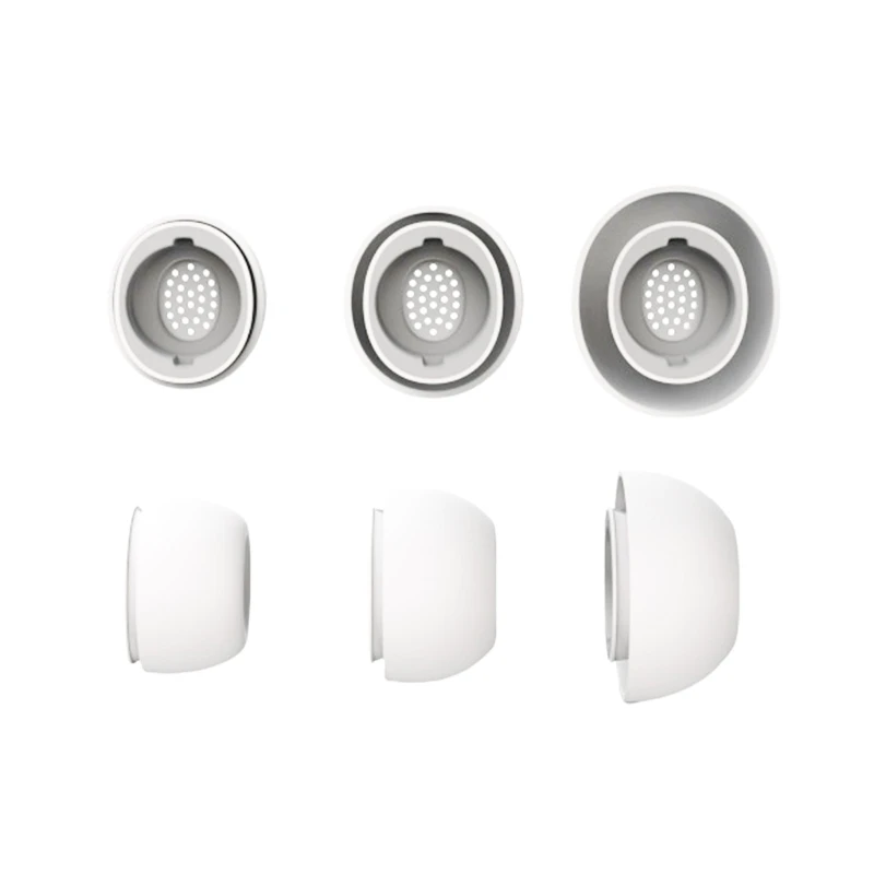 Secures Fit Replacement Eartips for Buds 3Pro, Optimals Sound Isolation