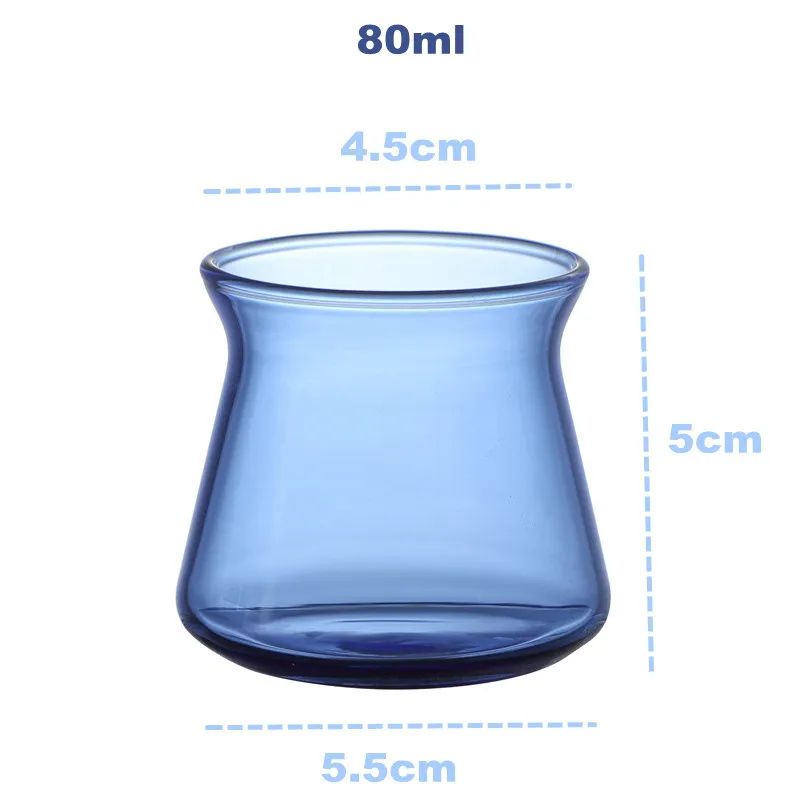 80ml 210ml 275ml 520ml Glass Coffee Server Glass Coffee Sharing Pot Sniffing Mug Catcher Cup Coffee Mug Pot Espresso Accessories