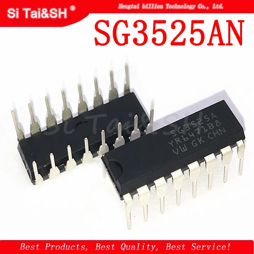 10PCS SG3525AN DIP16 SG3525A DIP SG3525 3525AN DIP-16 new and original IC