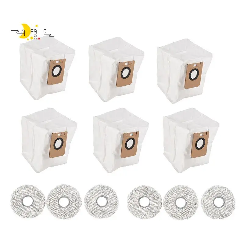 

Комплект мешков для сбора пыли и салфеток для робота-пылесоса Xiaomi Dreame Bot L10S Ultra / S10 / S10 Pro, аксессуары