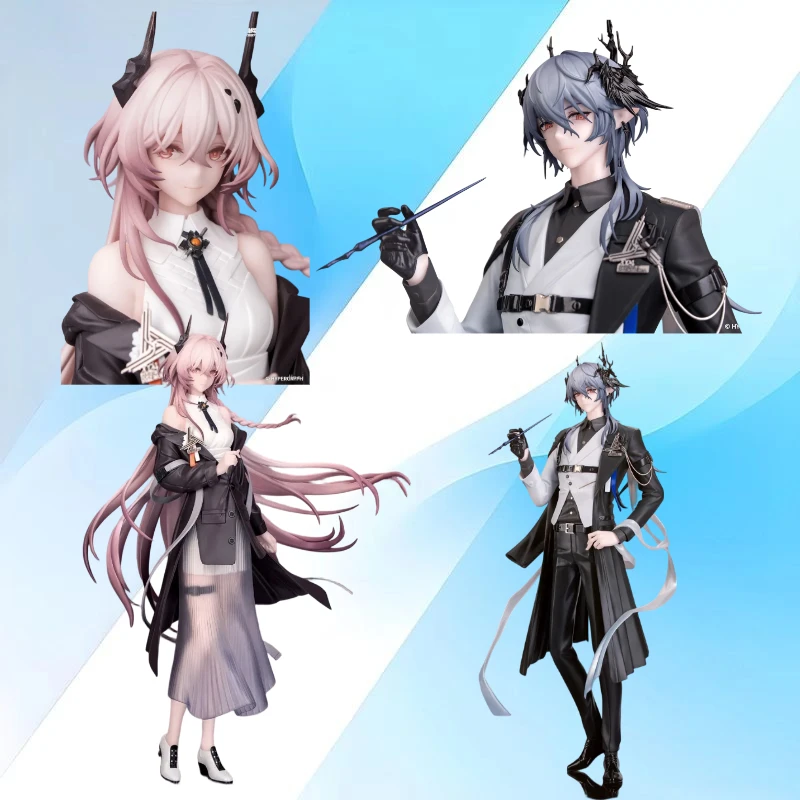 

(In Stock) Original Arknights Theresa Myethos + Logos Gift 1/8 Anime Game Comics Figure Collection Hot Sale