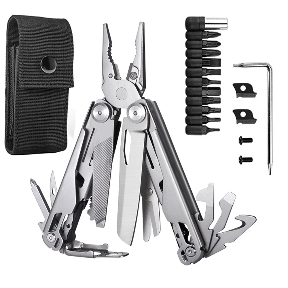 

Folding Knife Multitools Tactical Pliers Combination Survival Gear Multifunctional Multi Tool Hand Tools Sets EDC Camping Suviva