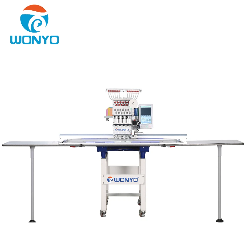 Customizable Single Head Auto Embroidery Machine New Computerized Cap Embroidery for Home Use Big Area Customizable Programmable