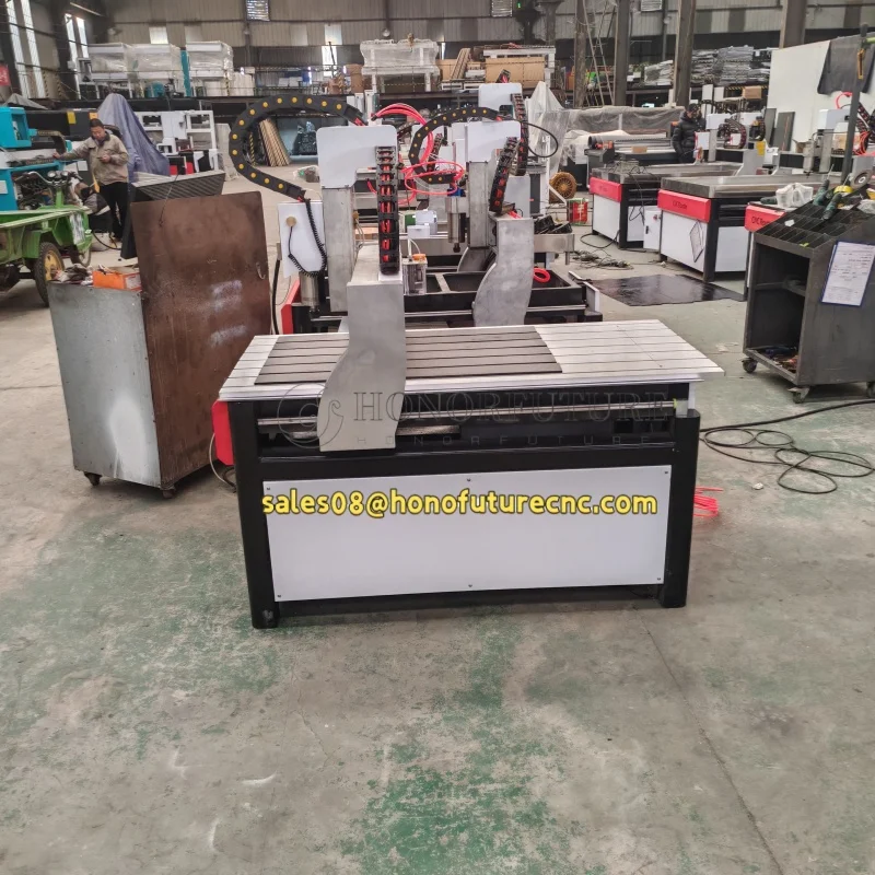 Mini Size 6090 CNC Wood Router Engraver with 1500/2200/3000w Air/Water Cooling Spindle Stepper Motor Woodmilling Tools