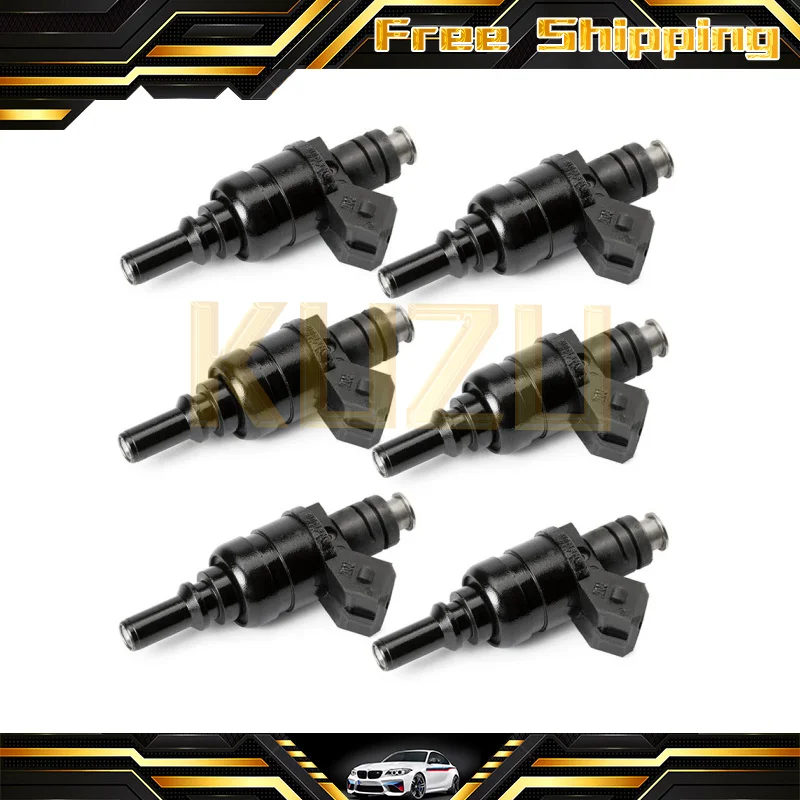 

6X Fuel Injector Nozzle For BMW E46 E39 X3 Z3 Z4 323i 328Ci 528i 323Ci 525i 320i 325xi 3 5 Series 2.5L 2.8L 1427240 13537546244