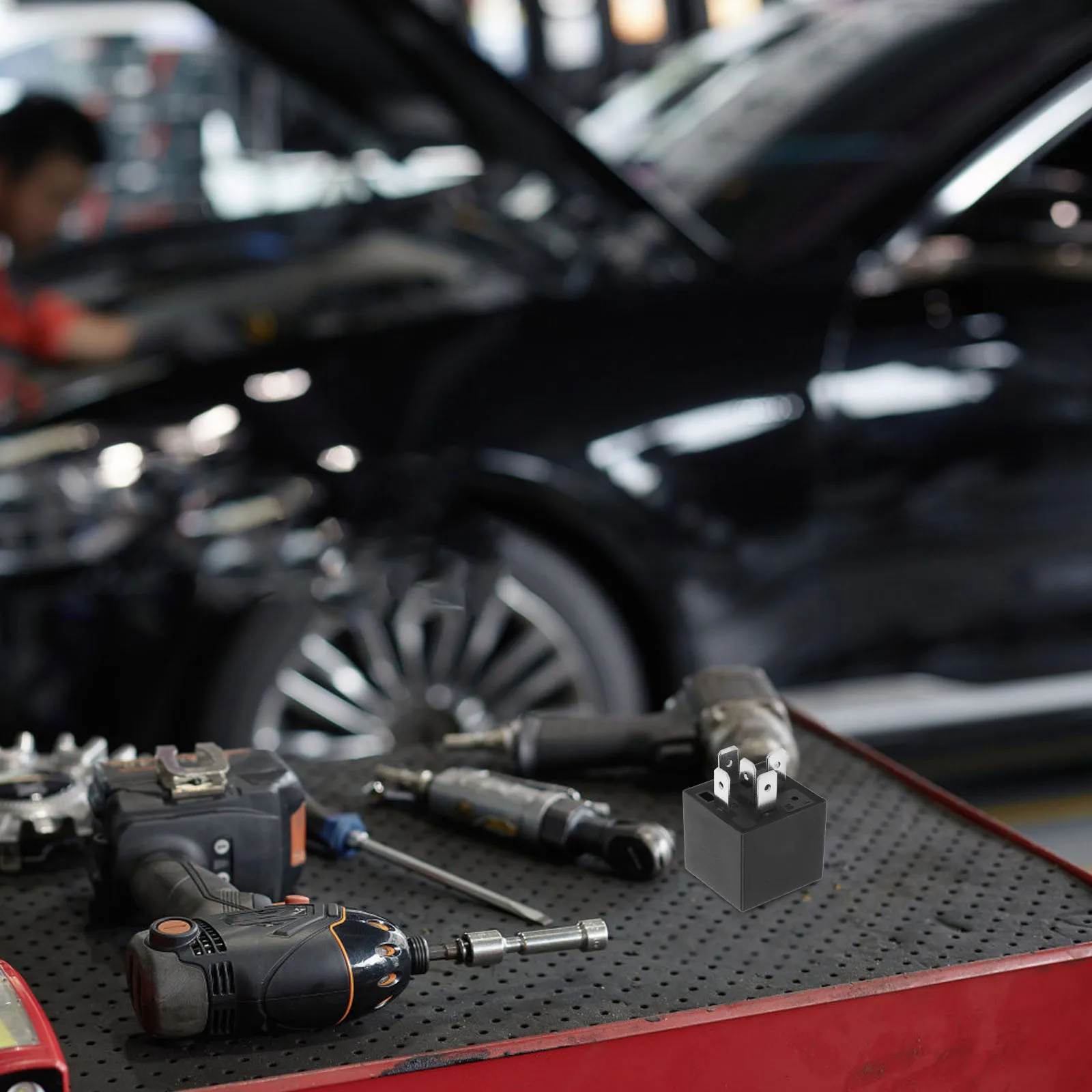 

Power Relay Automotive Replacement 5-Pin 12V 40a Durable Relay for Automotive Circuit Control and Car Starter