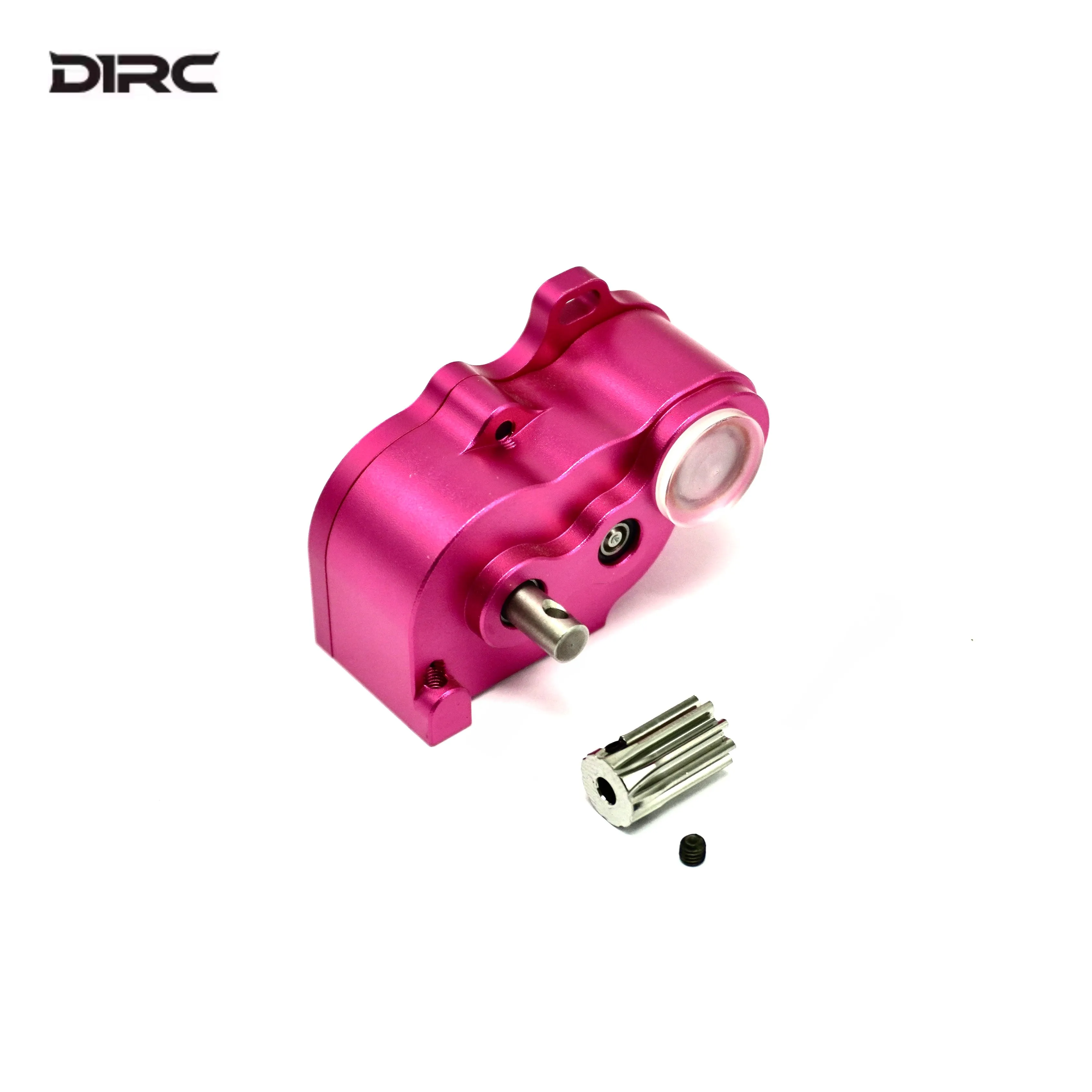 

CNC Aluminum Alloy Low Center of Gravity Rose Red Gear Box for 1/10 RC Crawler Car TRX4 Defender Bronco AXIAL SCX10 RC4WD D90