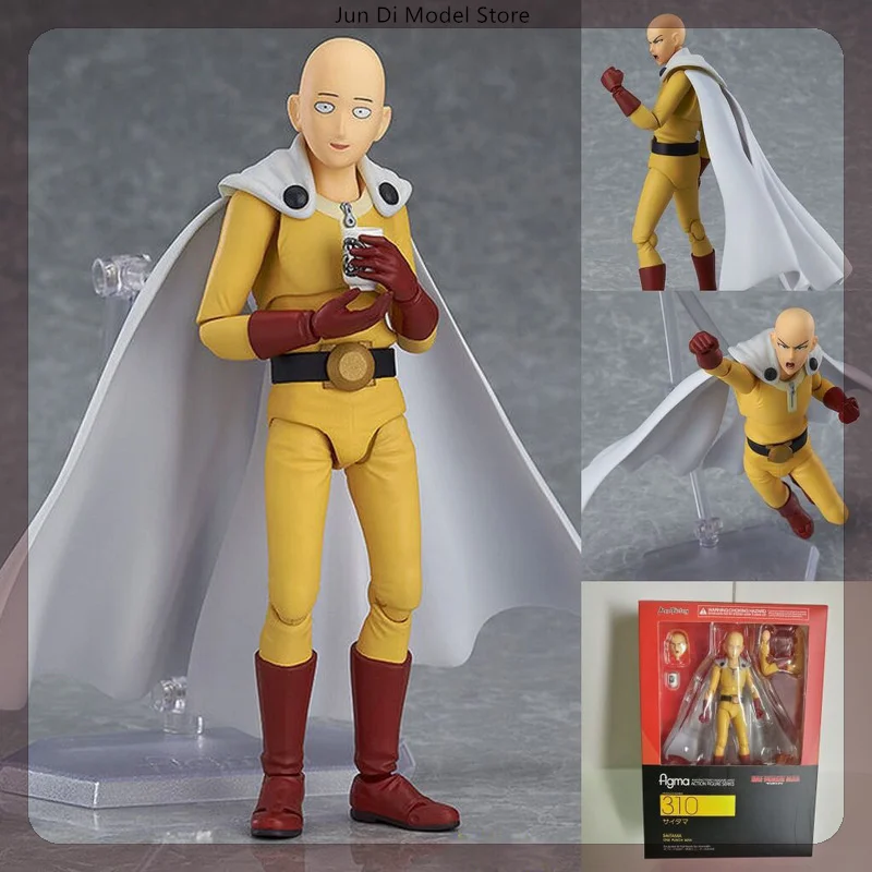 

15cm One Punch Man Saitama Multiple Accessories Anime Figure Model Statue Boys Collection Desktop Decoration Ornament Toy Gifts