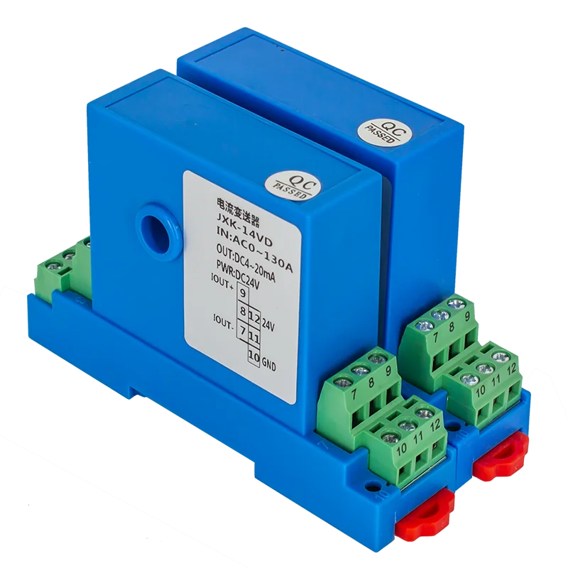 Bidirectional DC Current Sensor ±1A ±10A ±100A ±500A ±1000A to 4-20mA 0-10V 0-5V 1-5V DC Current Transducer Transmitter