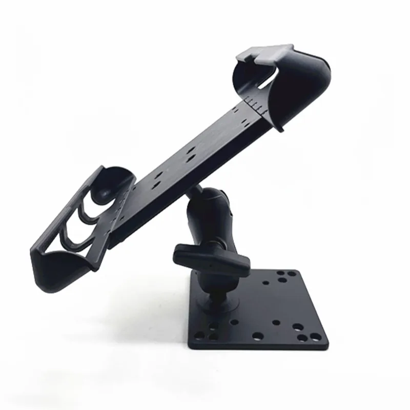 Tablet Holder with 1.5 Inch Round Ball Base And  9cm  Arm and VESA 100x100 Plate for Truck/Tractor